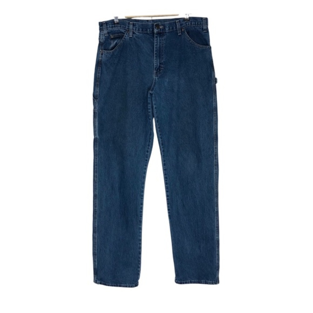 Dickies Cotton Mid Wash Relaxed‎ Fit Carpenter Jeans 38/36